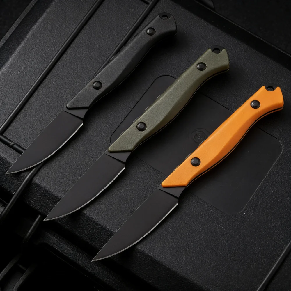 

Новый уличный нож 2026 года: прямой, для EDC, кемпинга, рыбалки, выживания, карманный, с ножнами, мини-лезвие 440C