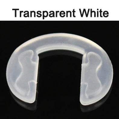 10pcs U Shape Silicone Glasses Eyeglasses Nose Pads Optical Frame Repair Accessory Part Insert Push In Free Shipping CY071
