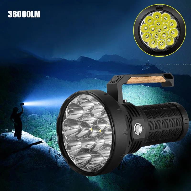 Multi Purpose High-power Lamp Beads Flashlight Outdoor Portable USB Charging High Power Camping Light