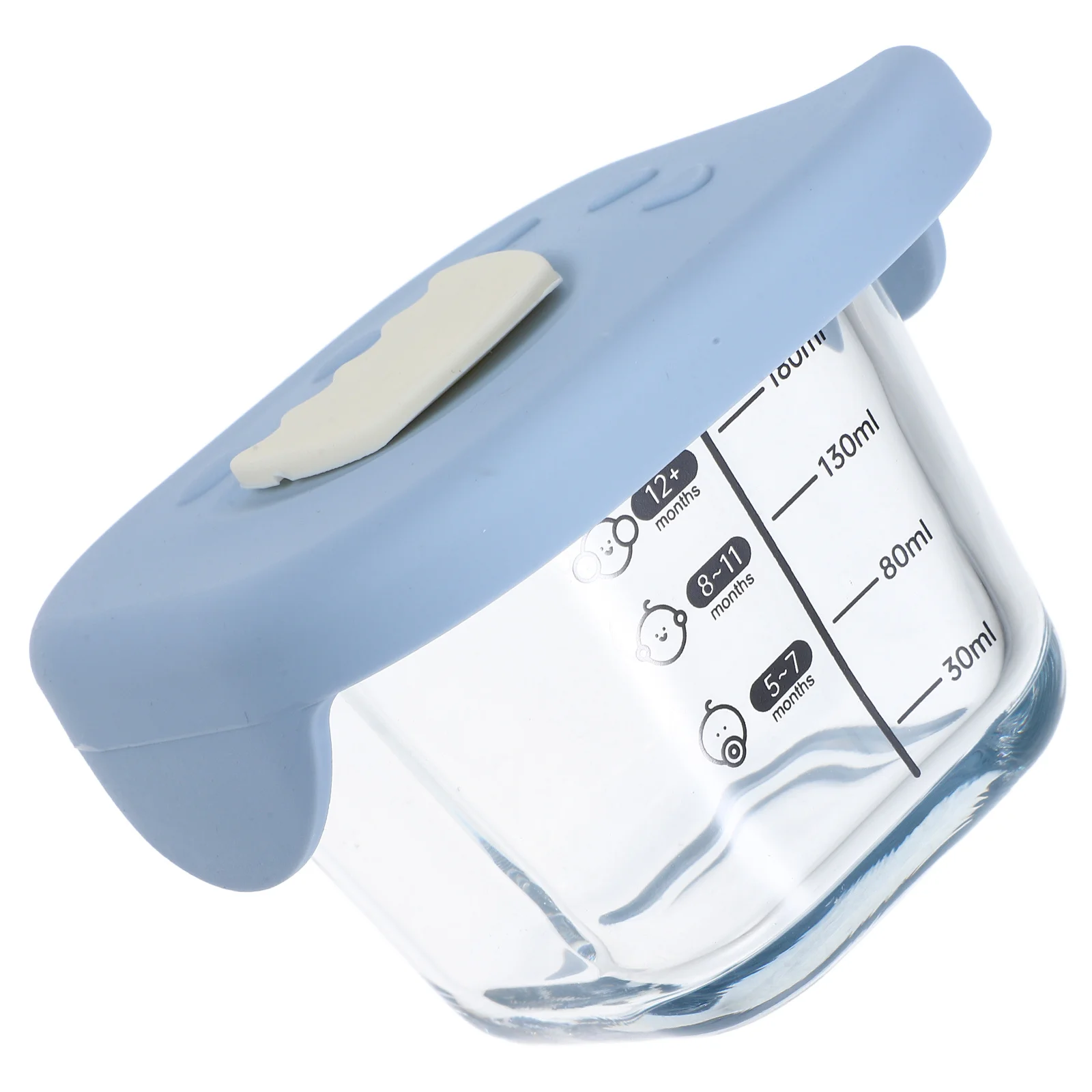 

Glass Baby Complementary Food Bowl Clear Multi-Purpose Storage Dish for Fruits Vegetables Noodles Steamed Egg Salads Snacks