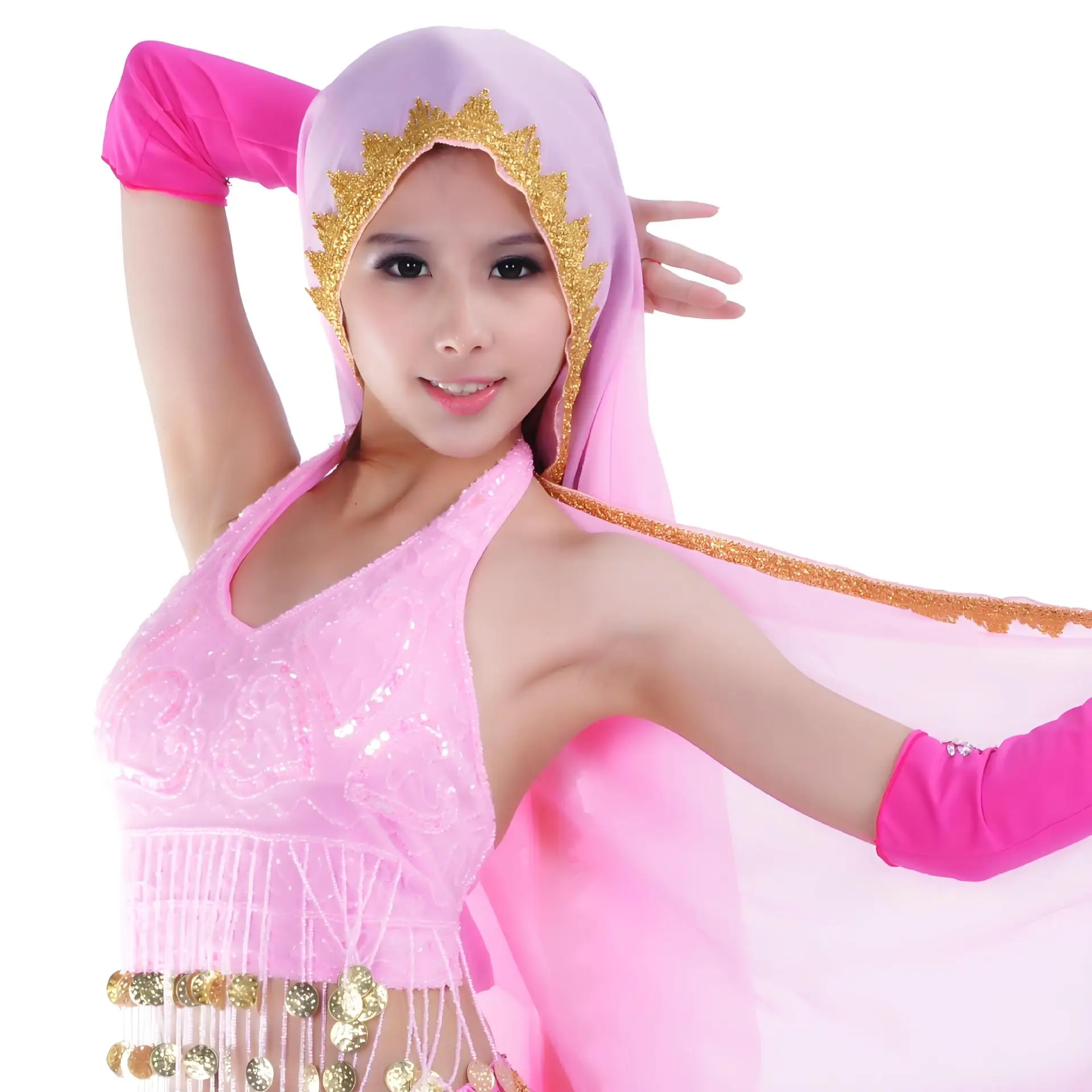 맞춤형 150x70cm 밸리 댄스 모자를 쓰고 있죠 밸리 댄스 의상 بدلة رقص شرقي 이국적인 댄스웨어