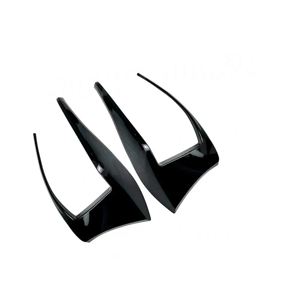 ABS Rear Bumper Fins Anards Splitters Spoiler Fender Car Accessories for Volkswagen Golf 7 R400 2012-2015 Rear Bumper Decoration