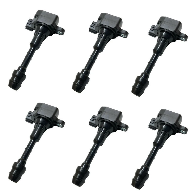 

NEW-6Pcs Ignition Coil 22448-8J115 For Nissan Maxima Murano Pathfinder Quest Xterra Infiniti I35 QX4 02 03 04 05 06 07