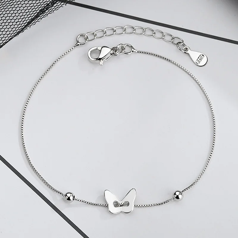 VENTFILLE 925er Sterlingsilber, diamantbesetztes Schmetterlingsarmband, Damenmode, Temperament, Blume, verstellbares Armband – Detail 22