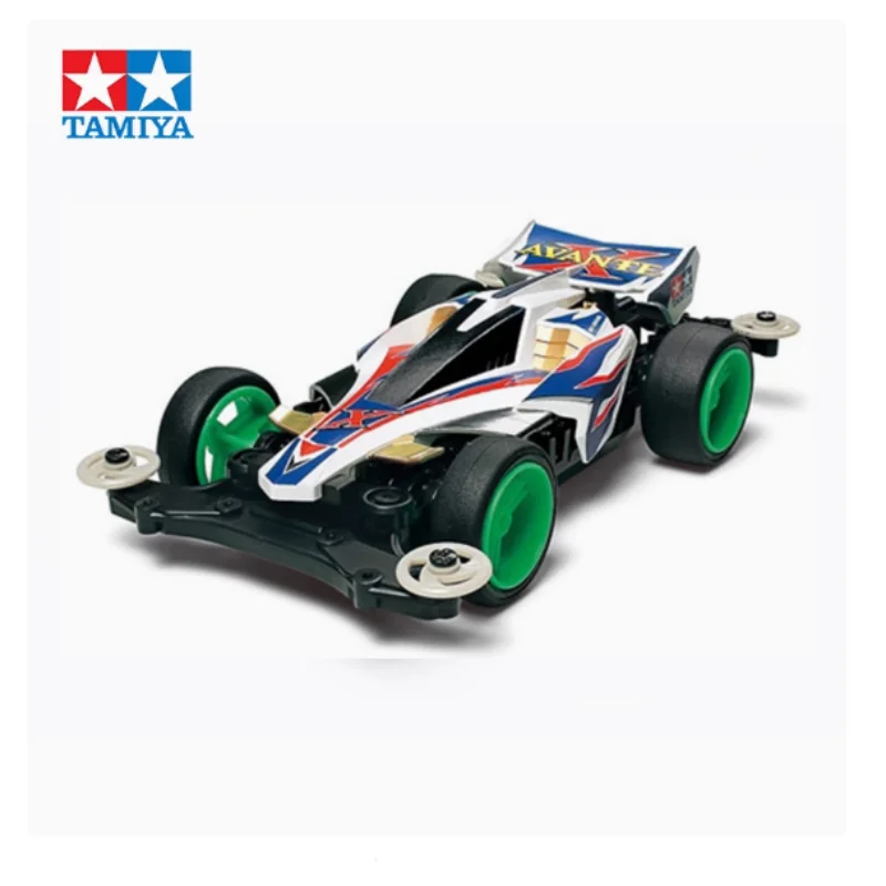 タミヤミニ4wd 18616 msシャーシ、強化されたアバンギャルドxパイオニアアバター