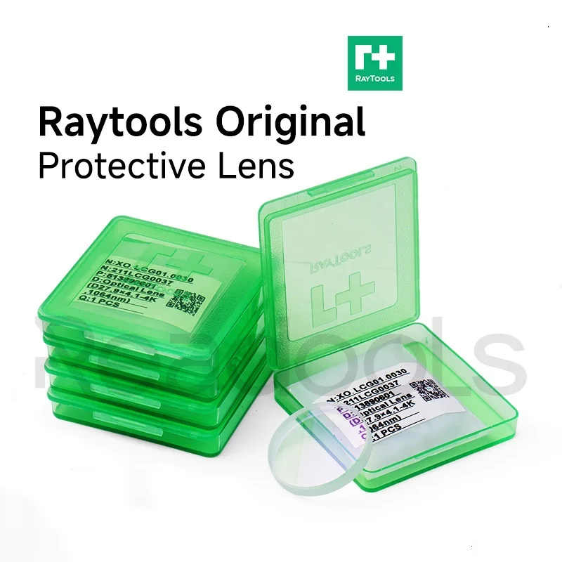 Original Raytools Protective Lens 27.9x4.1 24.9x1.5 37x7 15kw Laser Lens Protective Windows for Raytools BM111 BM110 BM109 BT240