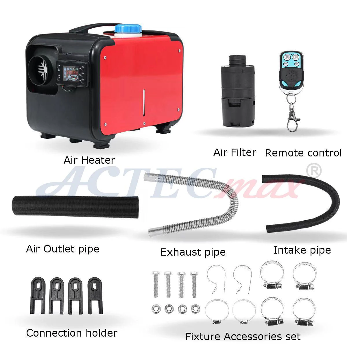 ACTECmax جديد 12 فولت سخان الديزل 5L AC.157.098 شاحنة حديد RV سخان التخييم آلة كاملة 24 فولت سخان التوقف 5KW مع اللوحة الأم #2