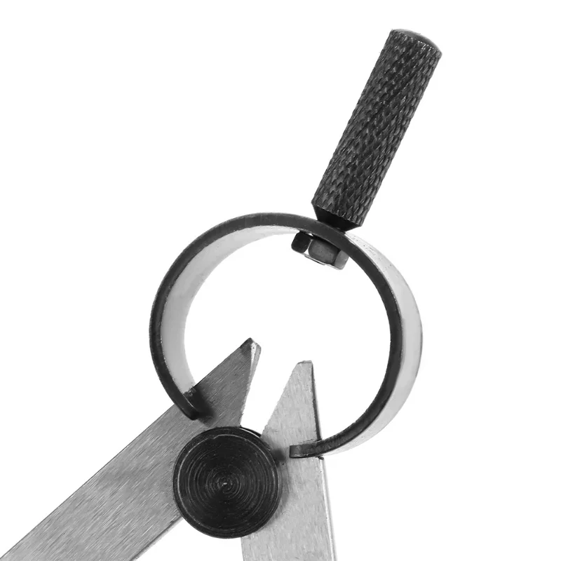 100mm 가죽 디바이더 스프링 회전식 가죽공예 컴퍼스 DIY 재봉 도구