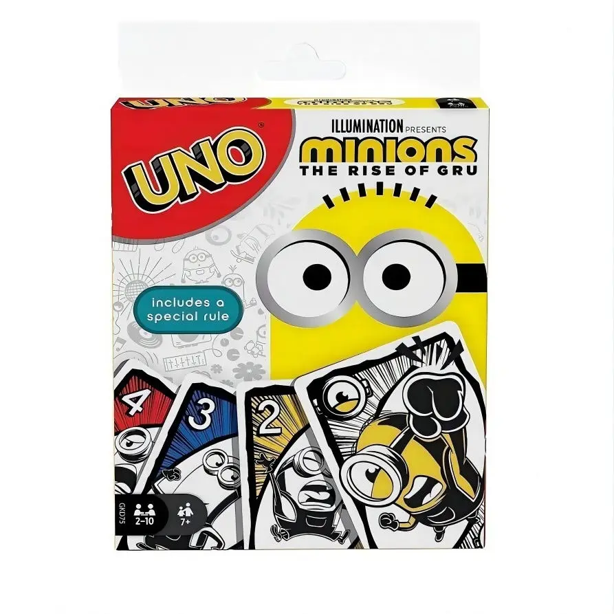 

UNO Card Minions Gru Rise Joint Uno Card Family Party Dormitory Animation Card Puzzle Desktop Game Wholesale