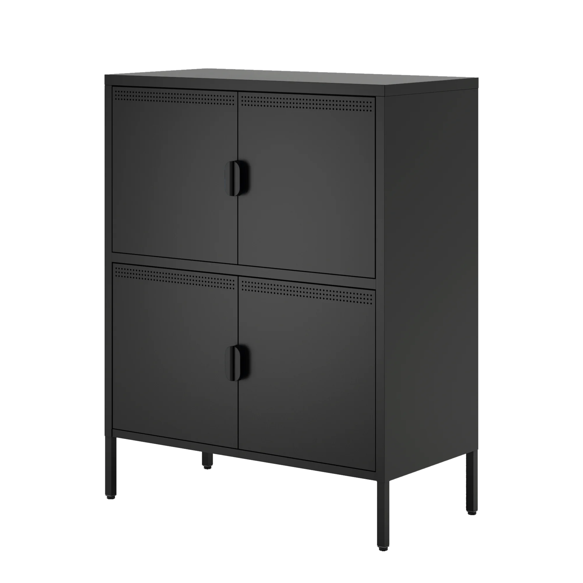 

4 Door Metal Accent Storage Cabinet for Home Office,School,Garage