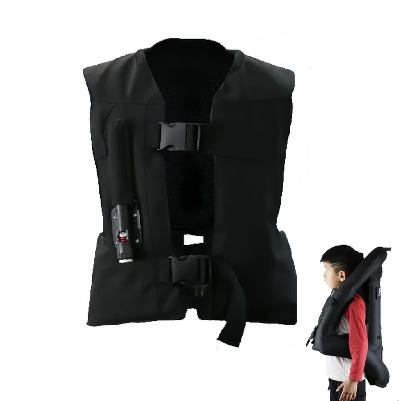 Armadura inflable Ecuestre para montar a caballo, protección de seguridad para niños, chaleco de Airbag para montar a caballo, Protector corporal para adultos, equipo ecuestre