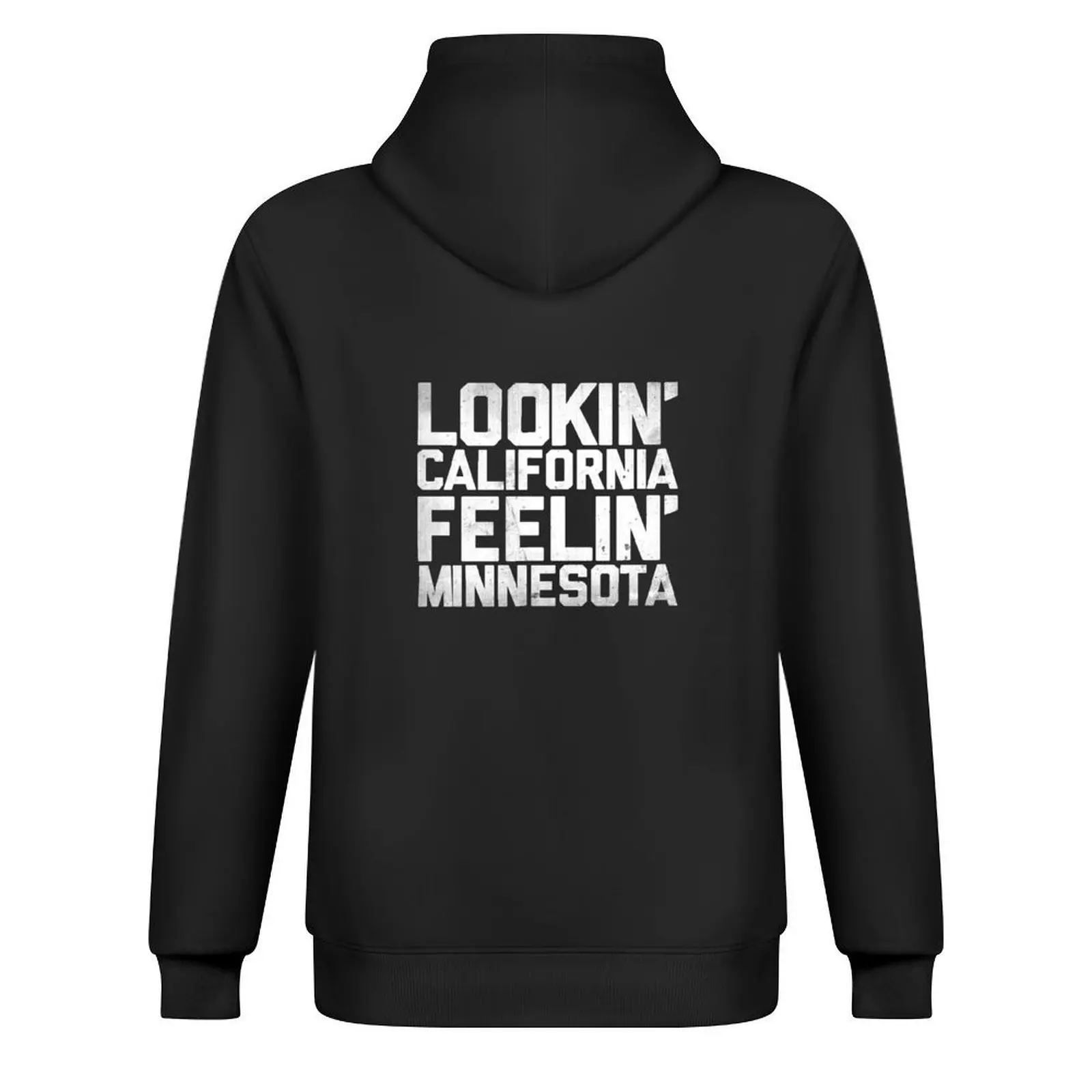Lookin'California, Feelin' Minnesota (أبيض) طقم تي شيرت رجالي بقلنسوة ملابس رجالية ملابس رجالي هوديي جرافيك