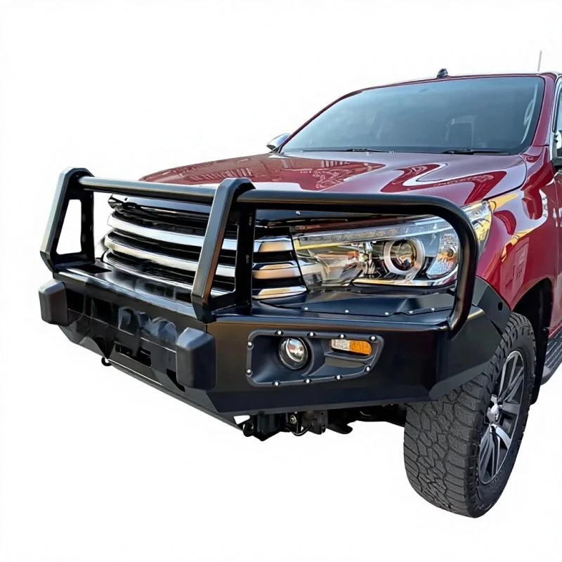 

High Quality Manx4 Steel Bull Bar Front Bumper For Hilux Revo 16-18 Eighth Generation