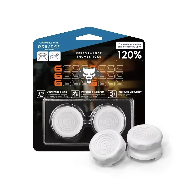 DATA FROG High-Rise Freeks Stick für PS4 PS5 Joystick, kompatibel mit 8BitDo Ultimate Controller Performance Thumb Grips Stick