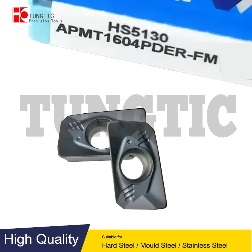 

APMT1604PDER-FM HS5130 HS6130 HS5115 HS530 Machining Lathe Cutting Metal Milling Tools