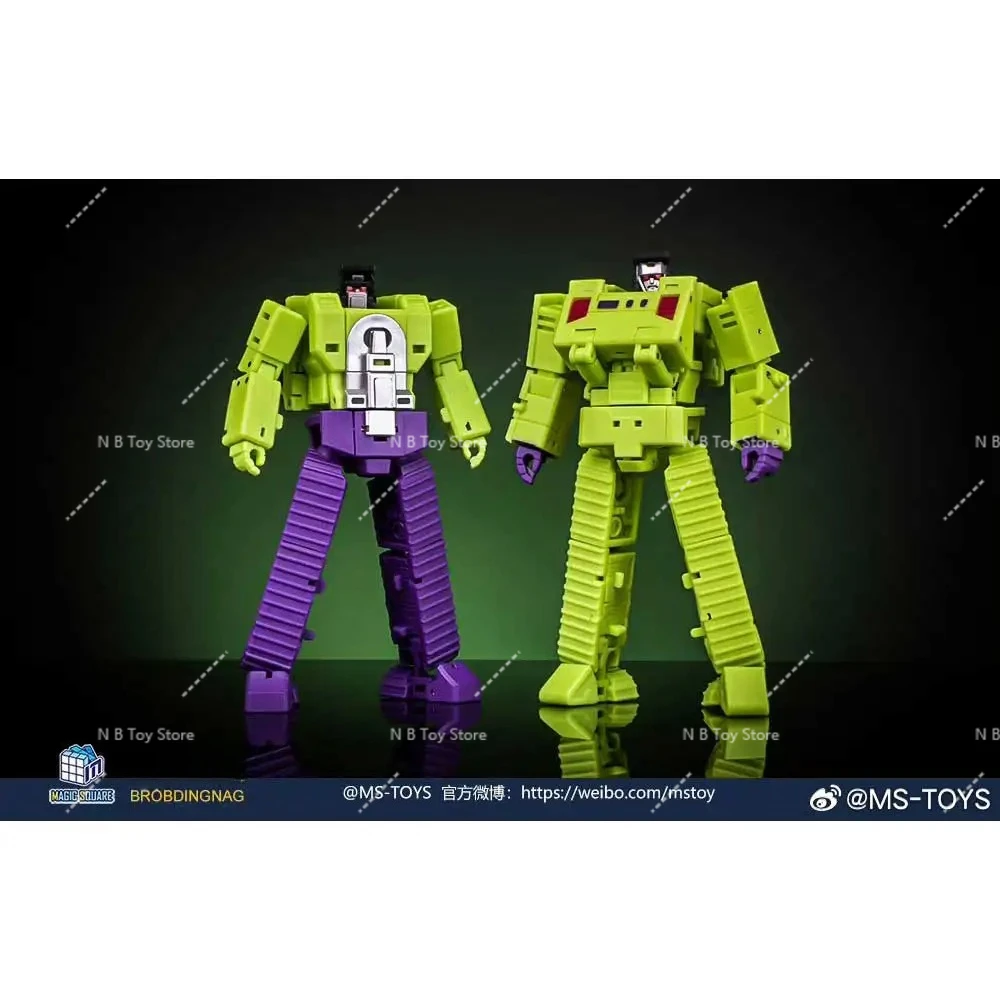 [Op voorraad] Magic Square MS-41A MS-42A 10 cm MS41A MS42A Graafmachine Bulldozer Devastator Transformatie Action Figure