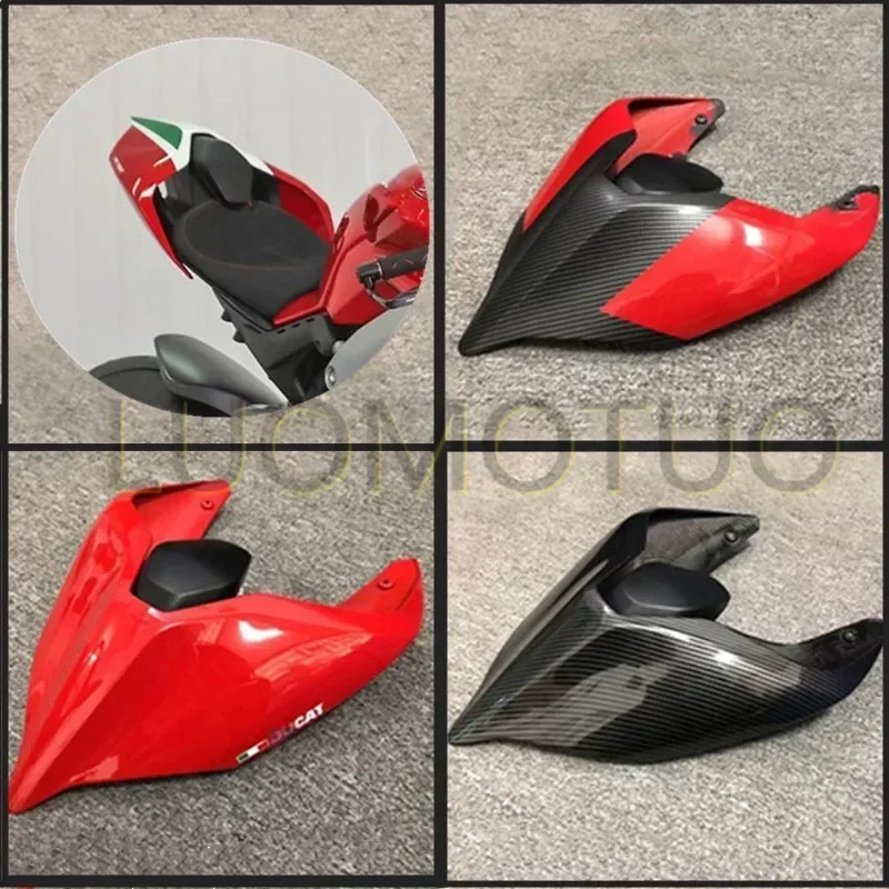 

Carbon Fiber Paint Rear Fairing Rear Hump Single Seat Cover Rear Tail Hump Fit For Ducati Panigale V2 V4 V4R V4S