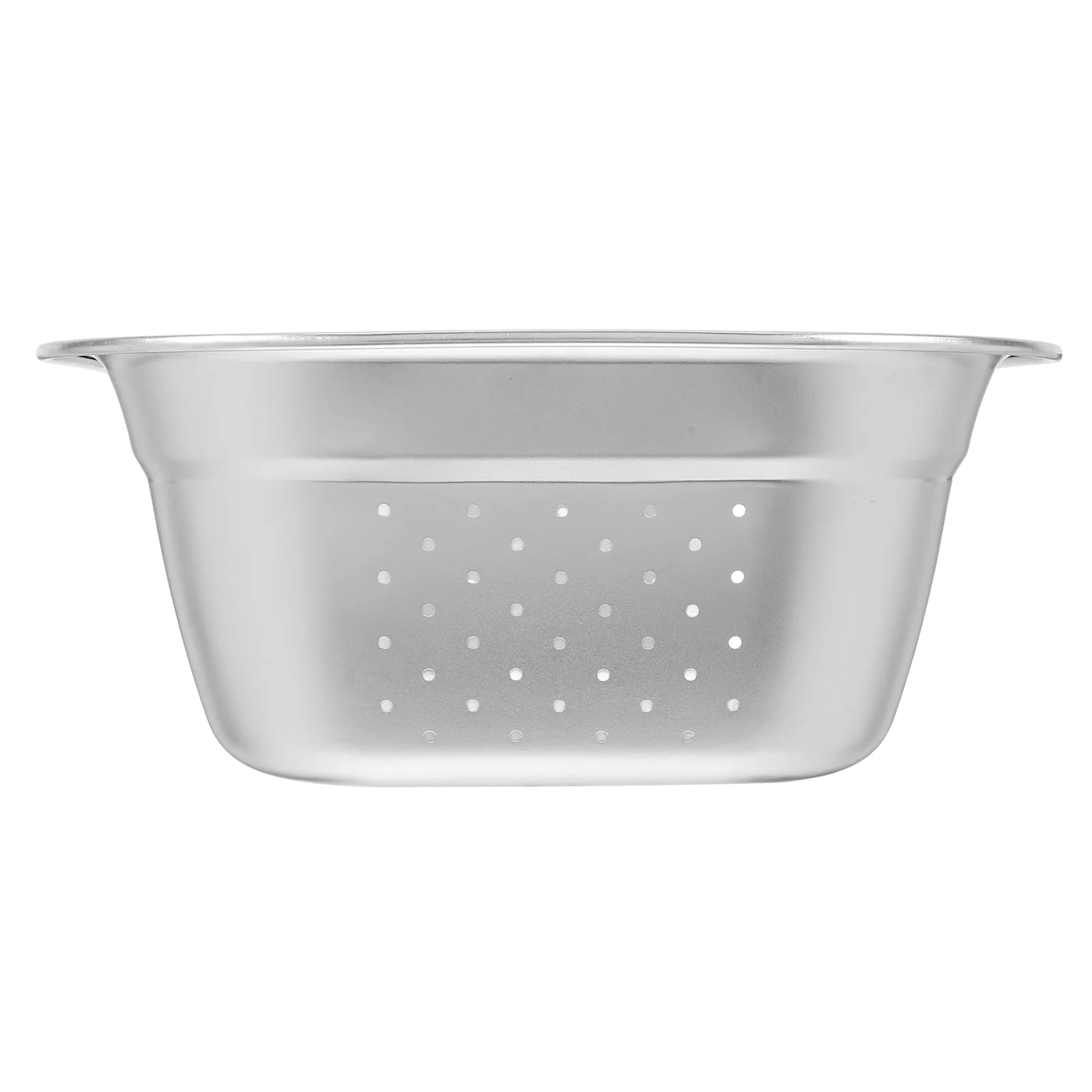 

Stainless Household Vegetable Washing Basin Sink Metal Colander Basin Colander Space Saving Metal Gadget for Vegetable