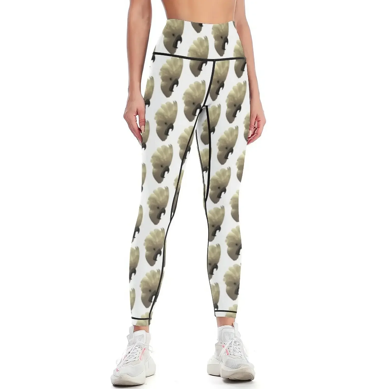 

Cockatoo Yell Leggings Women's pants legging push up Women's gym Women's sports pants Womens Leggings