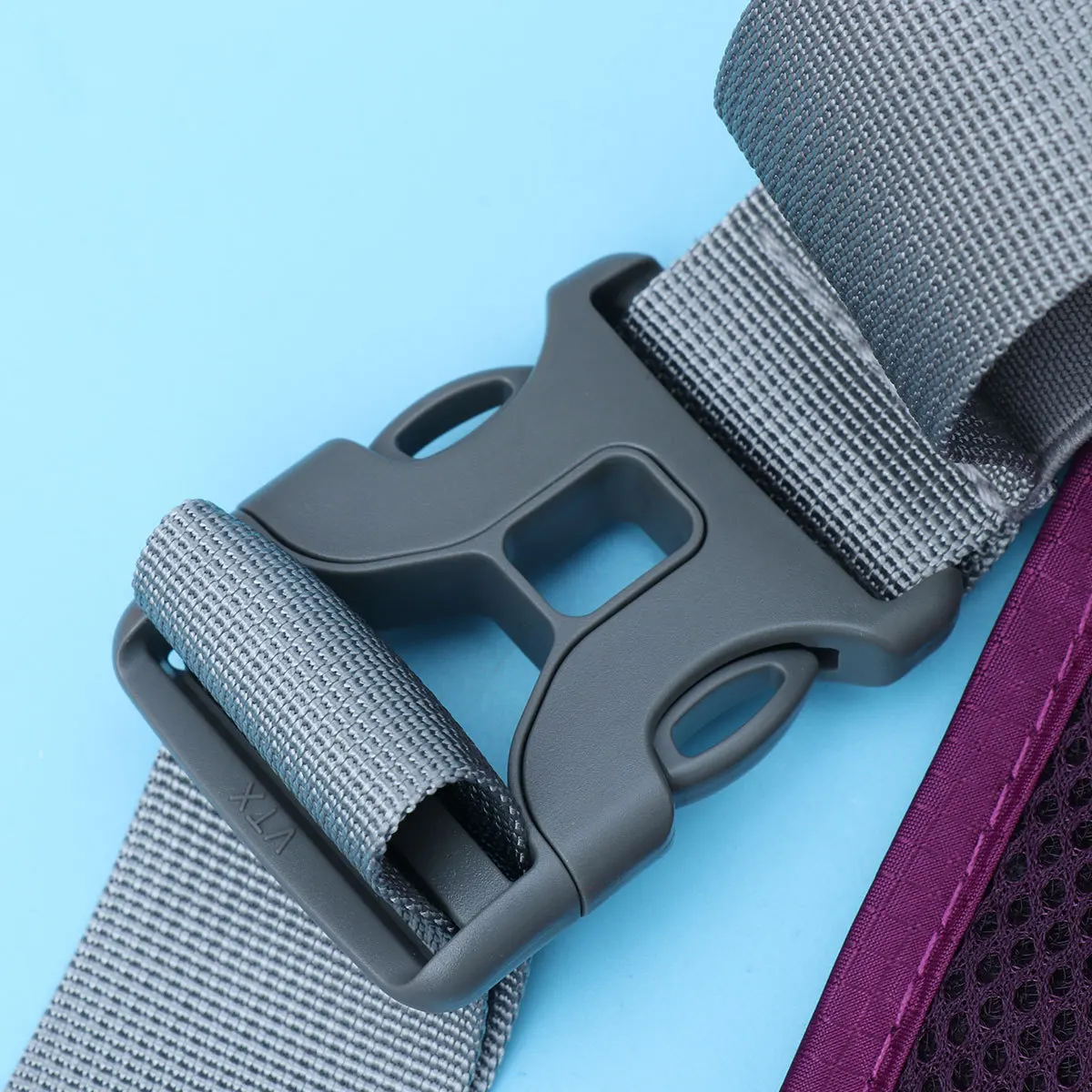 Sports Running Belt Waist Bag Water Resistant Nylon Multi Pocket with Headphone Port Fits 60-112Cm Waist for Hiking Camping