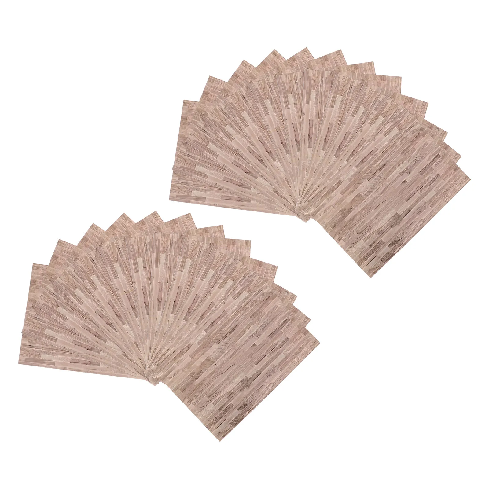 

24 шт. наклеек для пола с текстурой дерева для кукольного домика, масштаб 1:12, 29x21 см, самоклеящиеся миниатюрные обои, реалистичное напольное покрытие