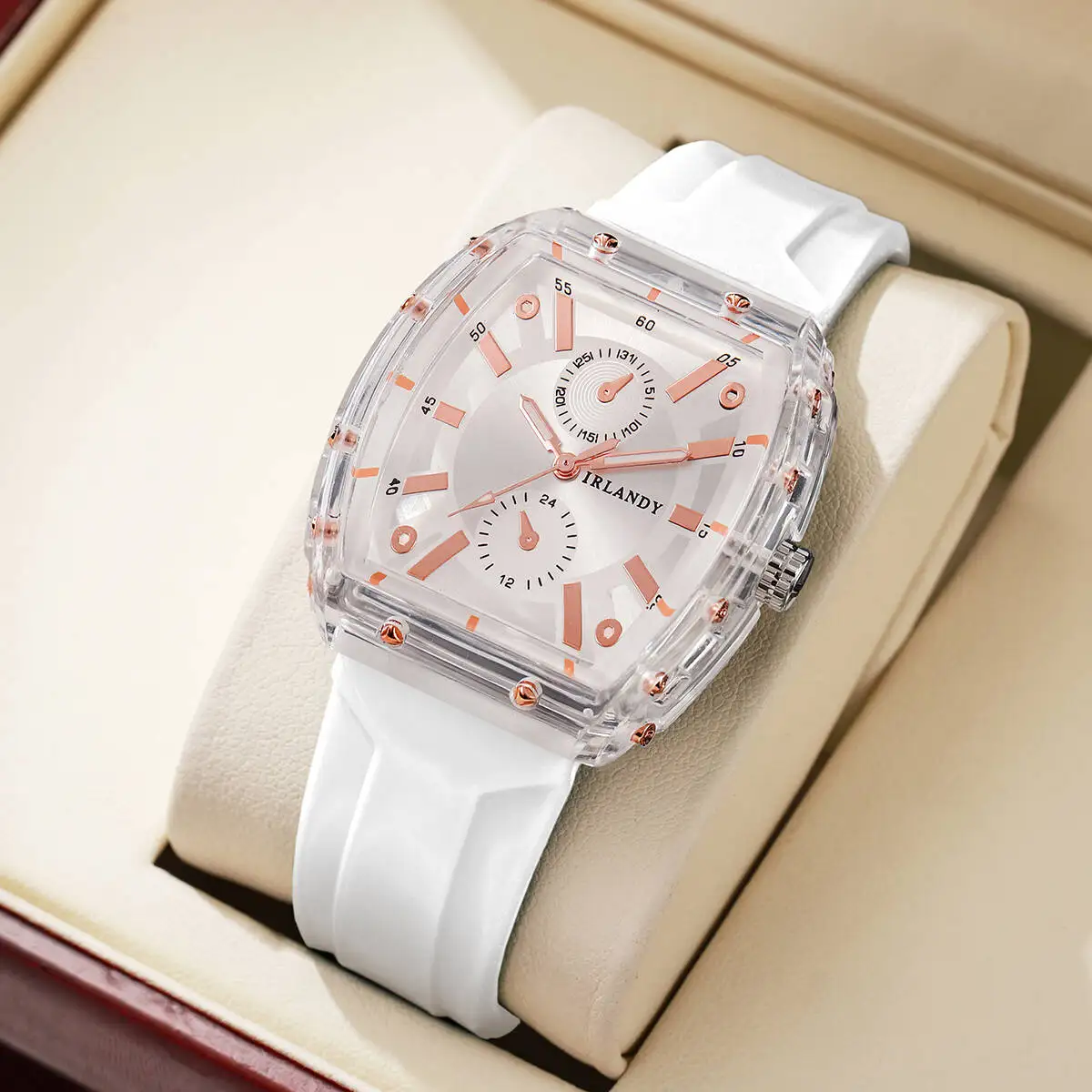 

Модные женские часы, повседневные женские аналоговые кварцевые наручные часы с силиконовым ремешком для девочек, часы Reloj Mujer (без коробки)