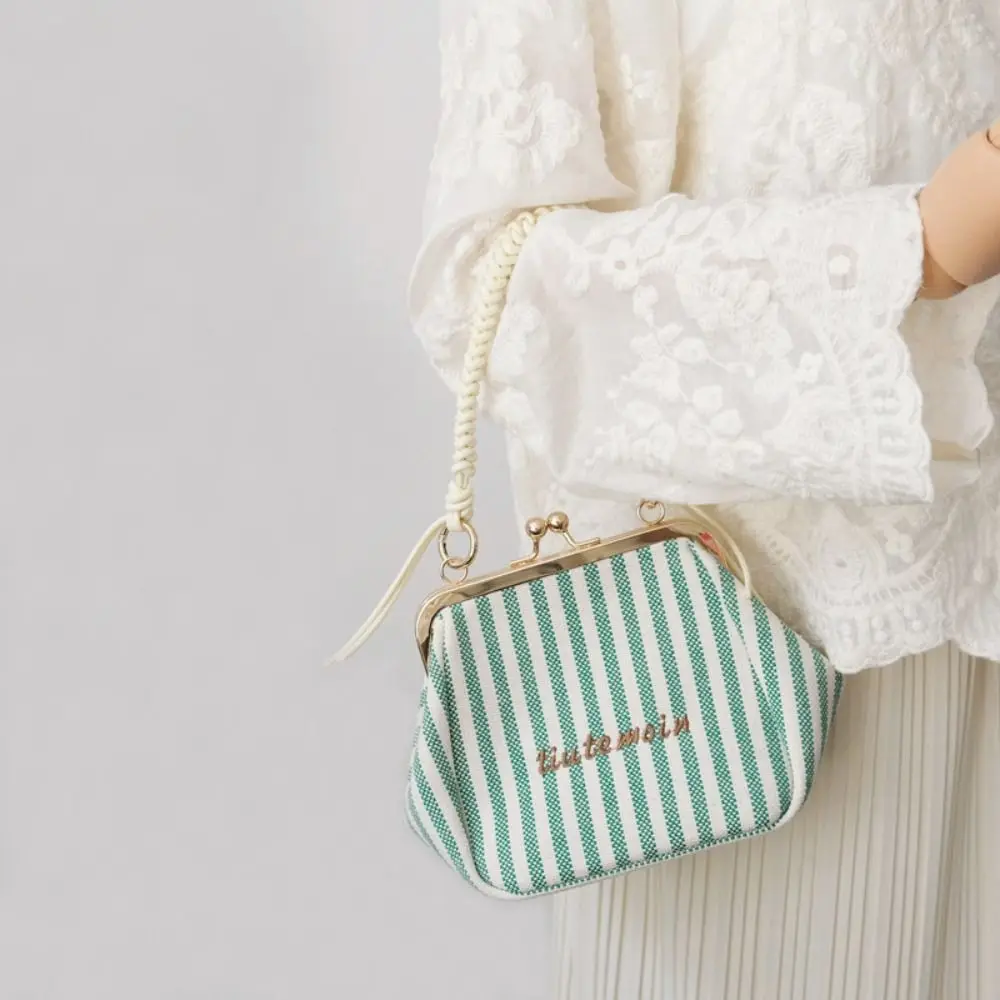 35cm Length Handbag Chain Strap With Buckle Detachable Braided Bag Strap Replaceable Hand Strap Handmade Woven Strap