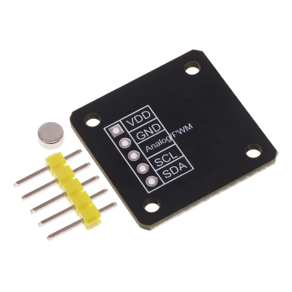 Mt6701 Magnetic Encoder Magnetic Induction Angle Measurement Sensor Module 14bit High Precision Instead Of As5600