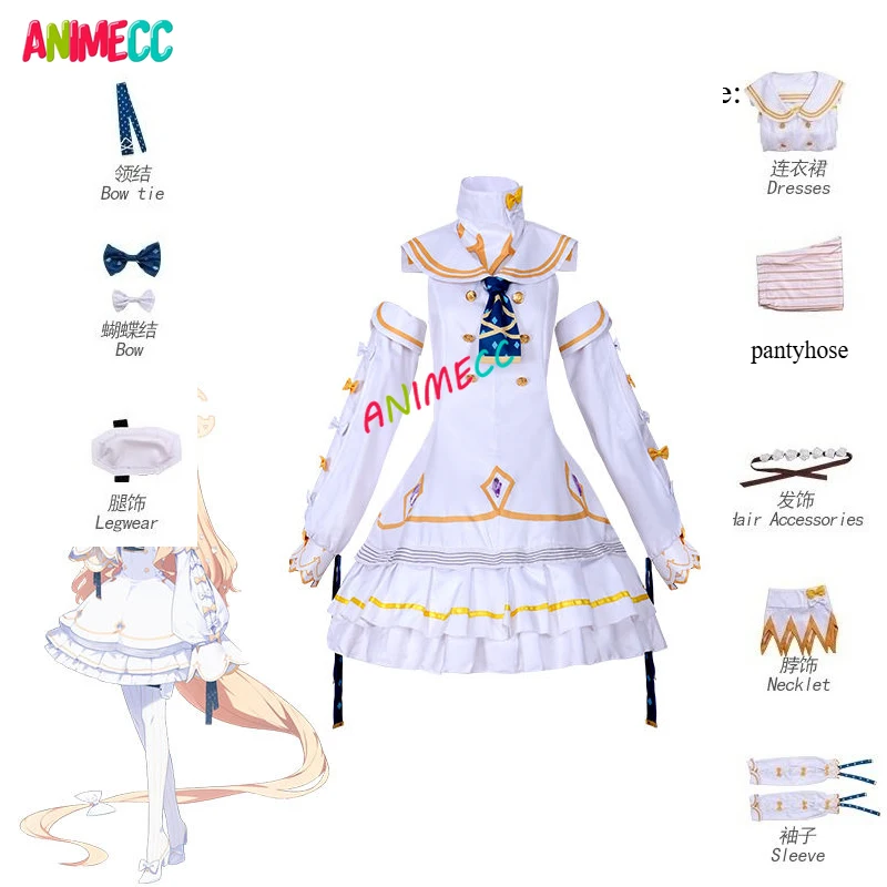 

В наличии Синий Архив Юризоно Сейя Косплей Костюм Аниме Игровой Проект MX Косплей Платье Хэллоуин Униформа для Женщин