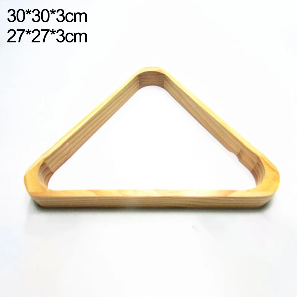 

Billiard Sports 270*270*30mm for 2-1 16in Billiard Triangle Rack Long-lasting Use Pool Game Equipment For 2-1 16in Balls
