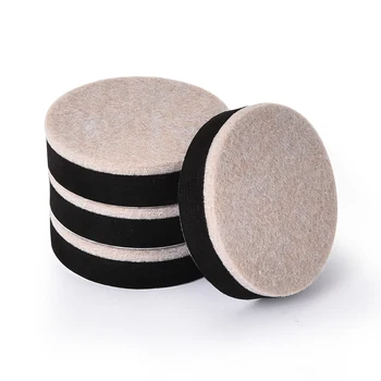 16 pçs almofadas de móveis móveis de feltro grosso ajudante sliders superfícies duras resistentes cadeira sofá perna pés protetores de chão