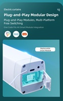 Custom Made Sunroad Tuya/Zigbee Smart Curtain Motor - High Torque, Ultra-Quiet & Stable