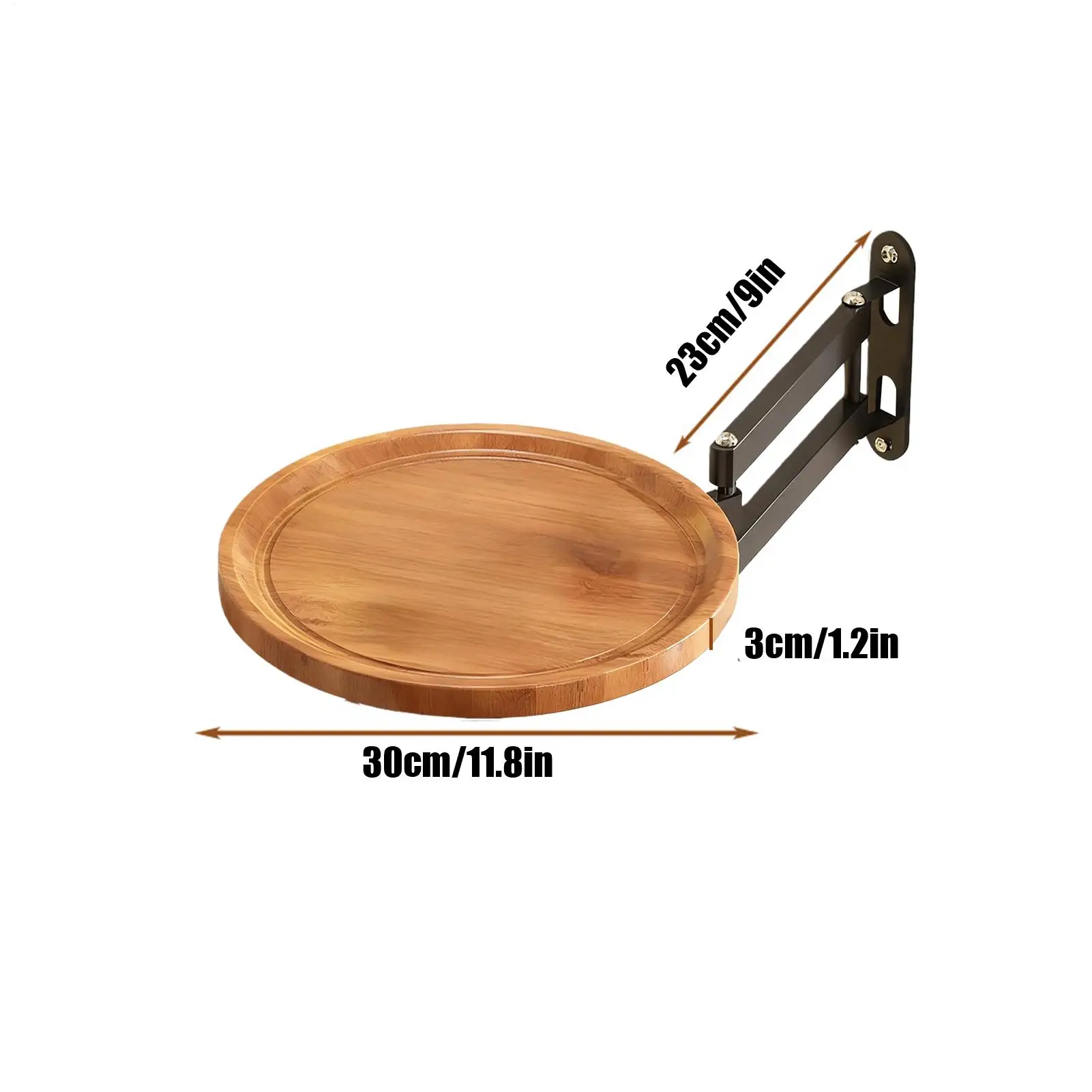 الحائط صينية قابلة للطي الجدول قابل للسحب الحائط صينية أريكة طاولة عائمة للشقة غرفة نوم RV أصحاب أصحاب المنازل #6