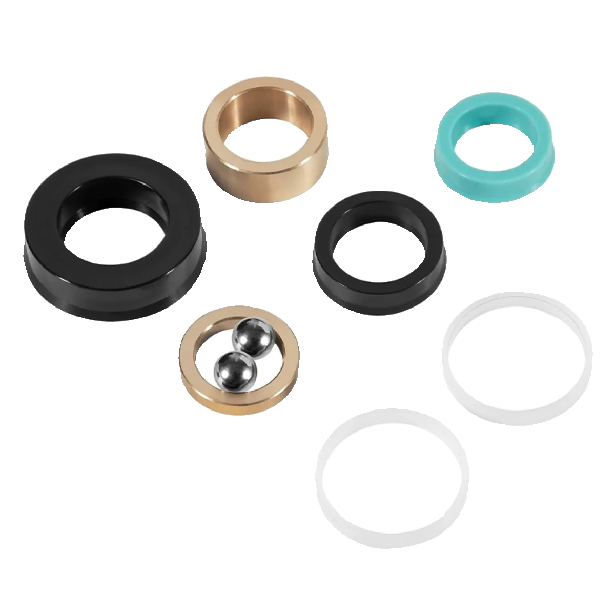 FireBall300 Repair Kit 241623 238286 Rebuild Components with Throat Seal for Industrial Grease Pump Maintenance