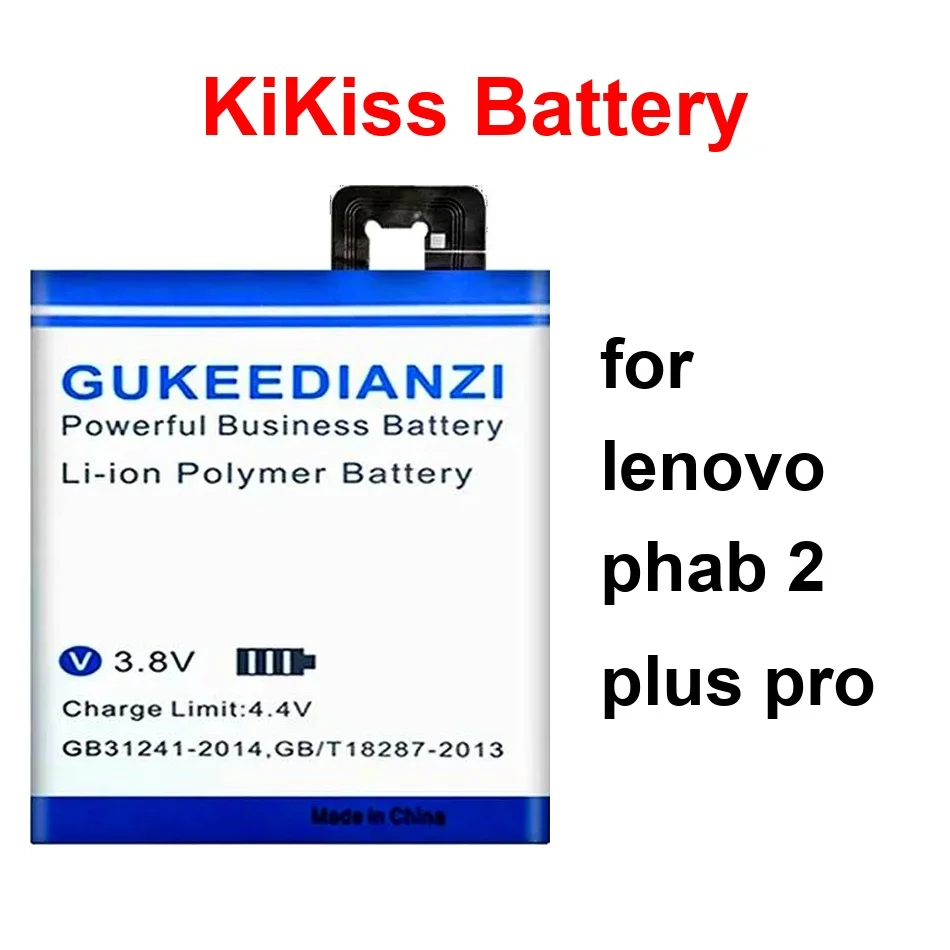 

Tablet Battery High-Efficiency L16D1P31 L16D1P32 L14D1P31 4500-6600Mah For Lenovo Phab 2 Plus Pro