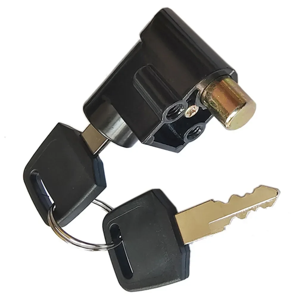 Ignition Lock Battery Safety Pack Box Lock With 2 Key Battery Box Lock Cylinder Lock For Motorcycle Electric Bike Scooter E-bike