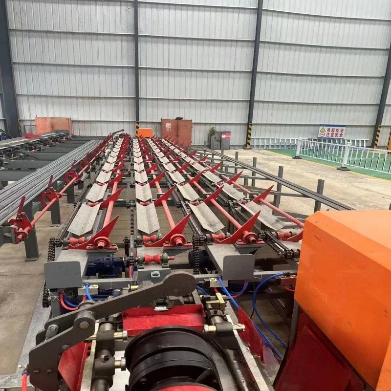 Automatic sawing production line sawing and thread grinding pier thickness production line intelligent steel bar sawing cutting