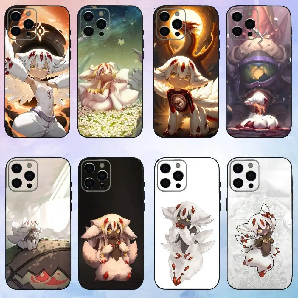

M-made in A-abyss Phone Case For iPhone17,16,15,14,13,12,11 Plus,Pro Max Soft Black Cover