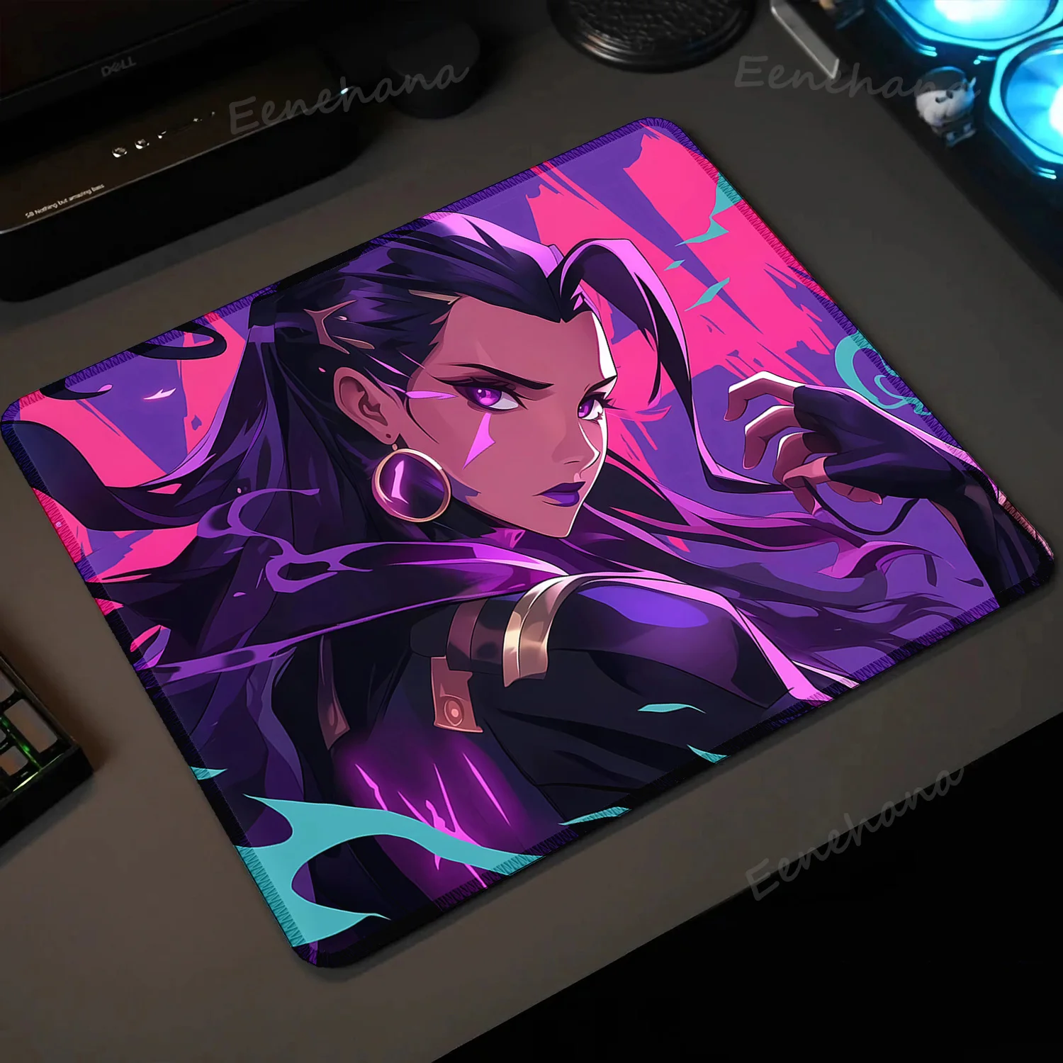 Gaming cartoon Valorant Mouse Pad XS Small E-sports Mousepad For PC Gamer Desktop Decoration Office Mouse Mat Rubber Deskmat Rug