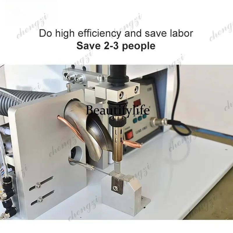a55  Semi-automatic Soldering Machine Thermistor Aviation Wire Harness LED Terminal Sensor Spot Welding Durable Welding Equipmen view 6