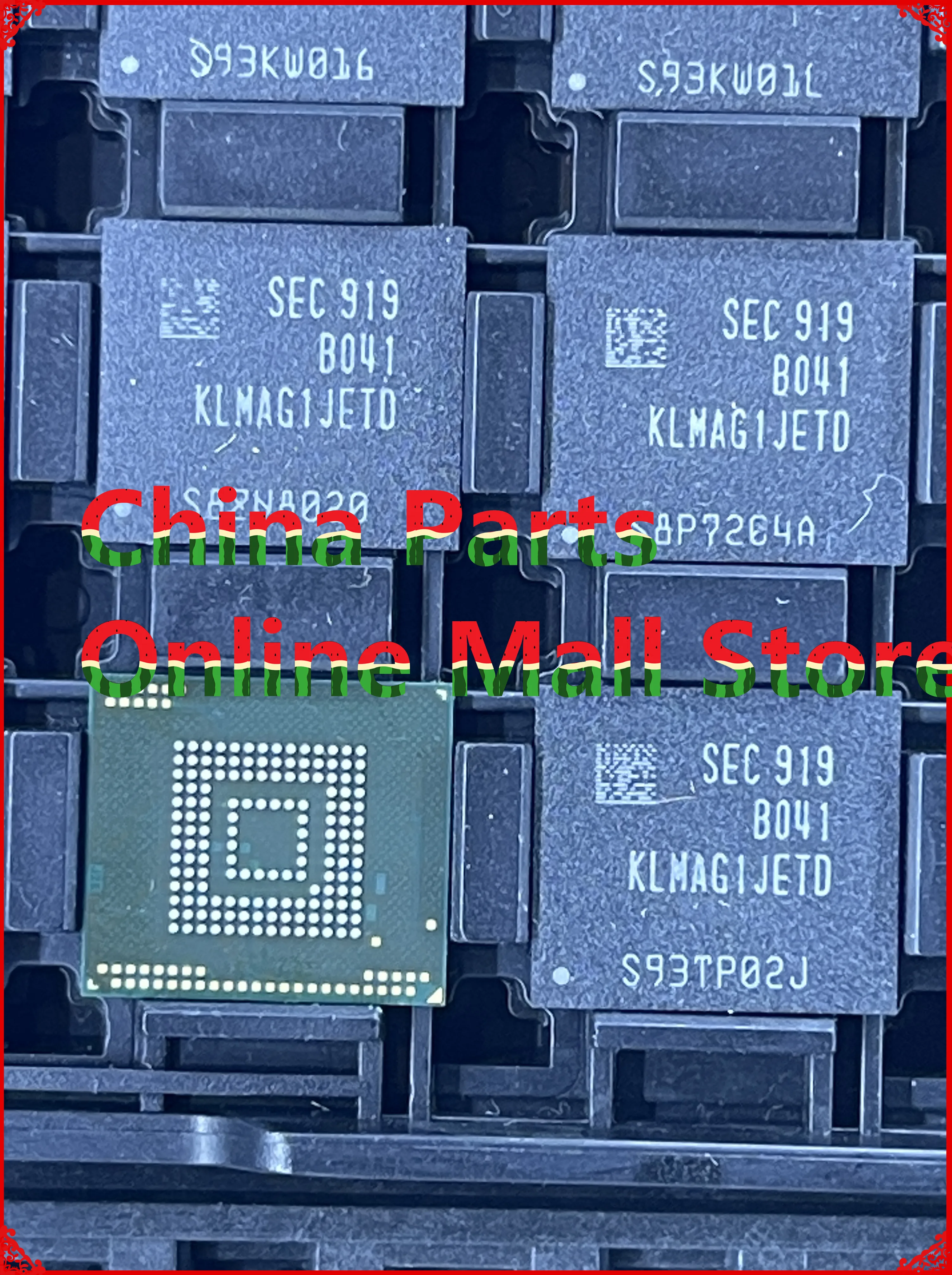 KLMAG1JETD-B041 16G 5.1 version 153 ball  new EMMC memory IC chip