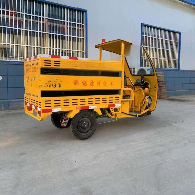 Electric high pressure cleaning truck, spray painting graffiti wall washing truck