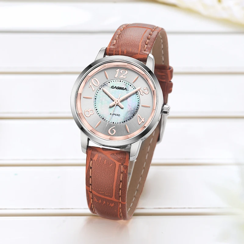 CASIMA Women's Wristwatch, Quartz Movement, Simple Trend  Fashionable, Waterproof, Luminous, Model SP-3003-1009