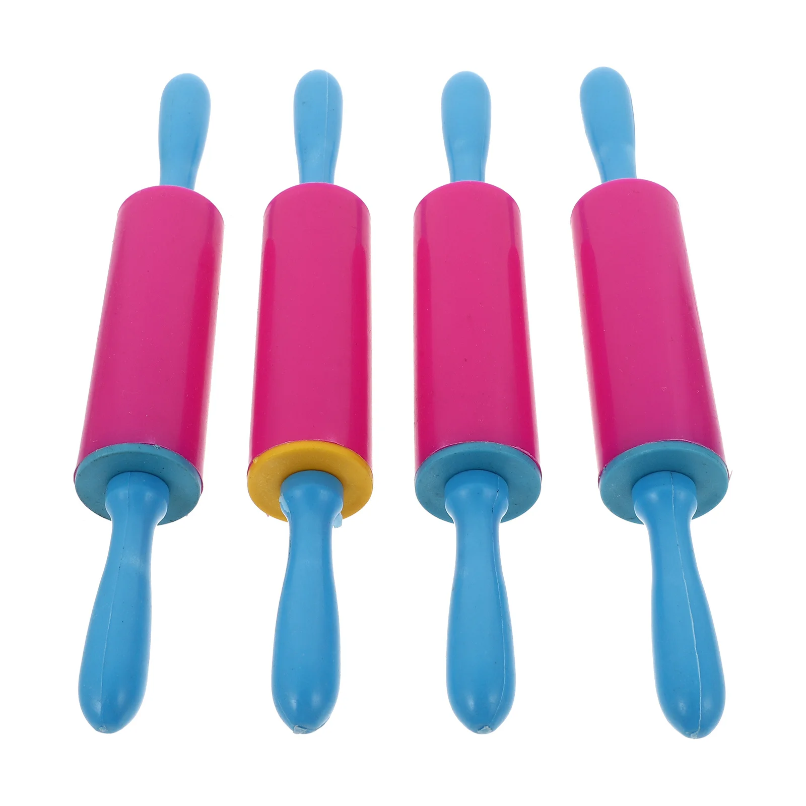 4 個 Abs 粘土ローラー子供 Diy モデリングツールセット軽量耐久性のある彫刻用品子供のクラフトアクセサリー粘土