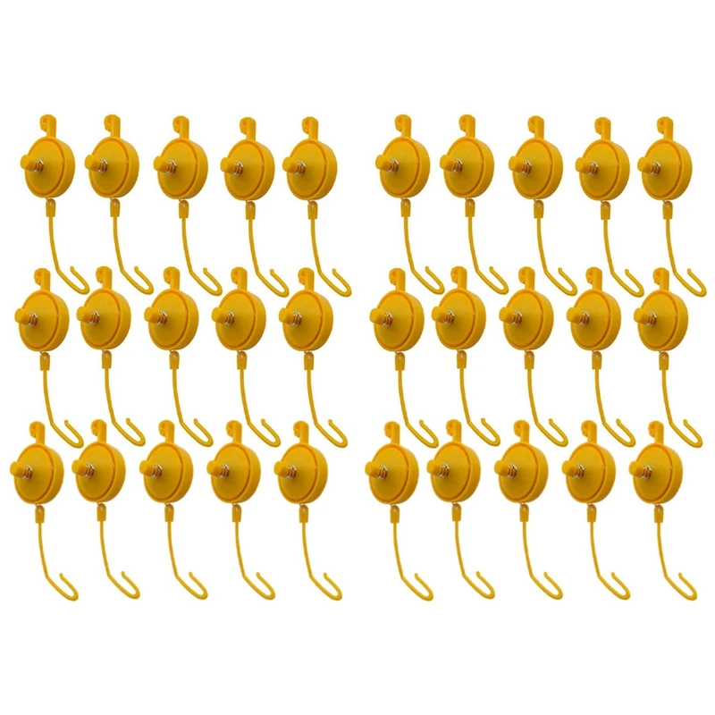 

Plant Yoyo Grow Hanger With Stopper, Adjustable Indoor Plant Support Yo Yo (Pack Of 30)