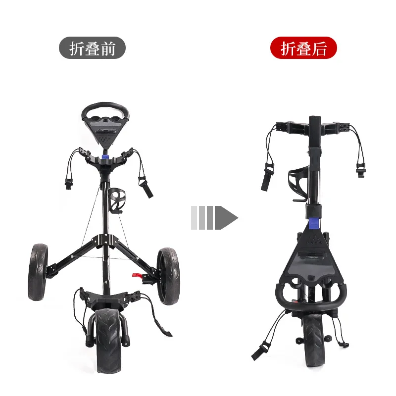 chariot-de-golf-pliable-a-trois-roues-avec-frein-tableau-de-scores-multifonction-chariot-en-alliage-d'aluminium