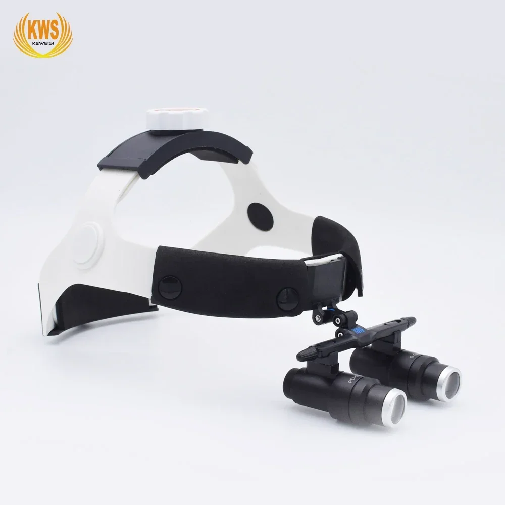 

FD-501K-1 5.0X head bend ENT General Surgery Microsurgery Veterinary Medical Surgical Binolular Kepler Loupe