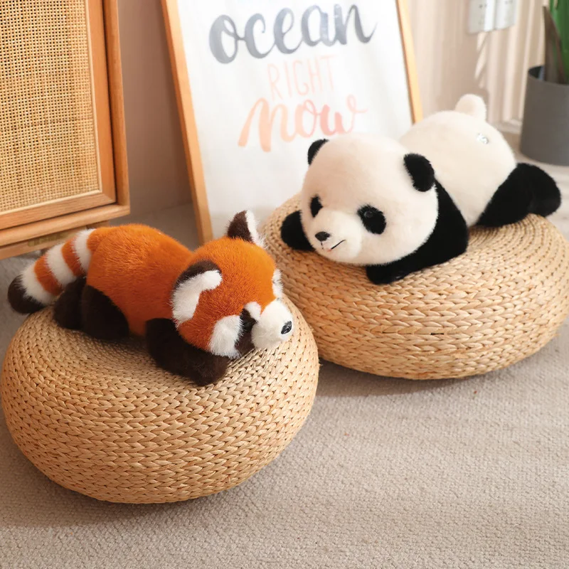 32cm 45cm 70cm Simulated Panda Throw Pillow Soft And Comfortable Kawaii Home Decoration Amusing Holiday Gift Send To A Friend