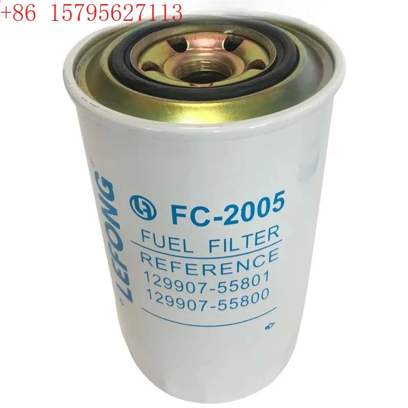 تتكيف مع عنصر فلتر الديزل للحفارة XCMG XE60 40 65D 65CA 16668474 22H-04-11250