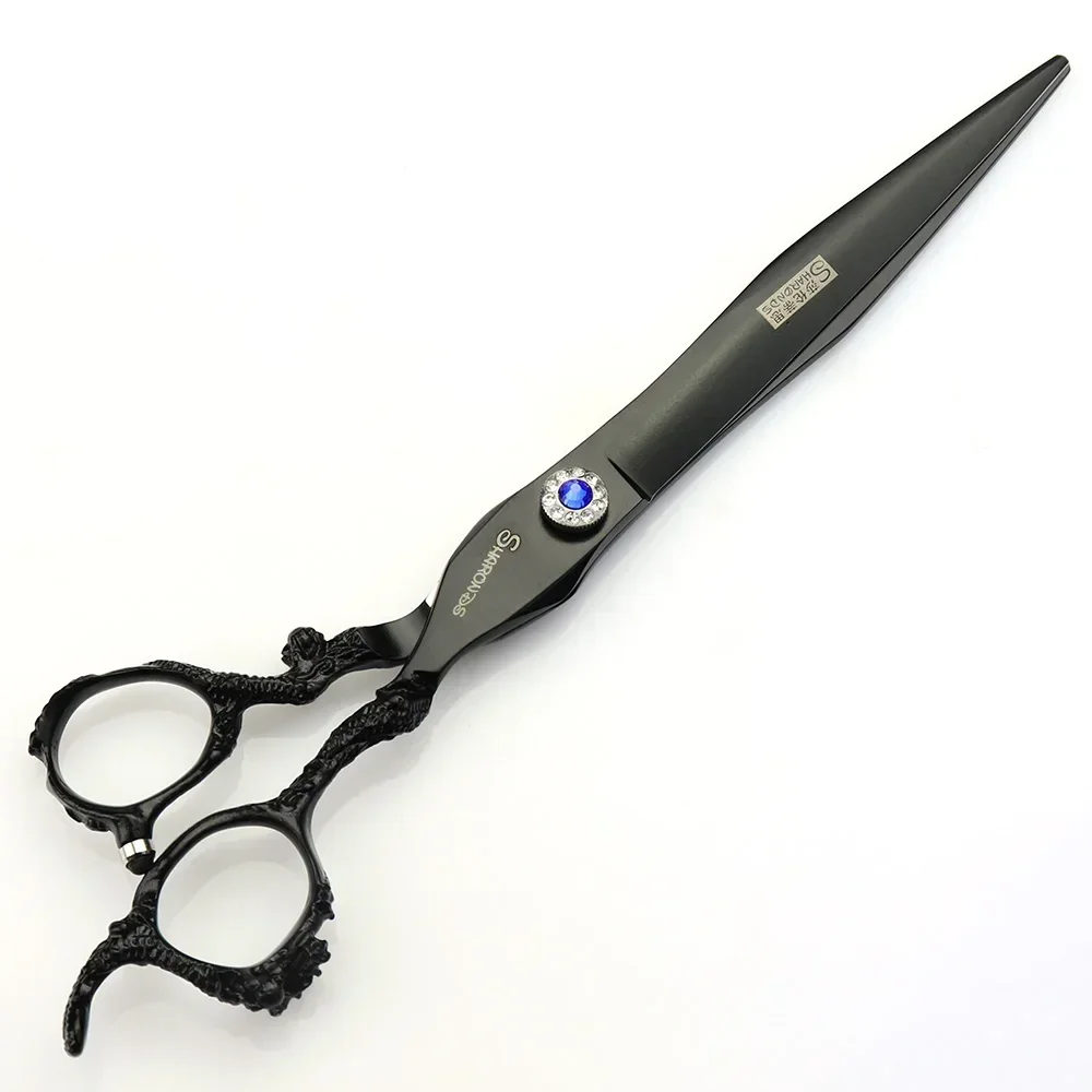 Hairdressing Professional Scissors Japanese 440c Hairdressing Tools 8 Inch Hair Cutting Scissors Barber Haircut Free Custom Logo